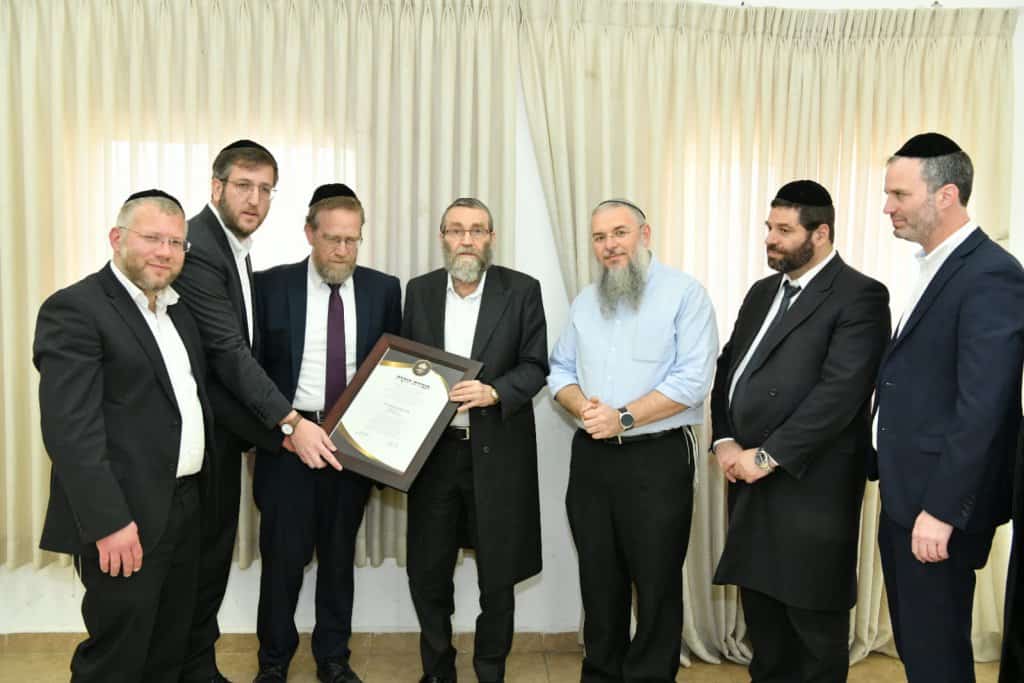 צפו בגלריה: סיור יו"ר 'דגל התורה' משה גפני ביישובי גוש עציון