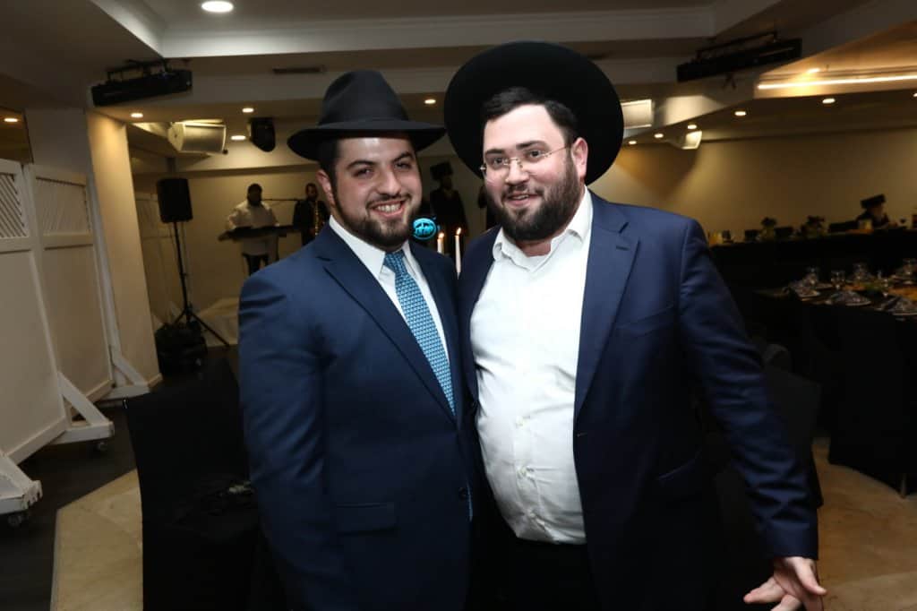 בראשות רבנים אדמורי"ם ואישי ציבור: הבראנז'ה חגגה אמש את האירוסין לאיש הפרסום יהושע רודניק • גלריה