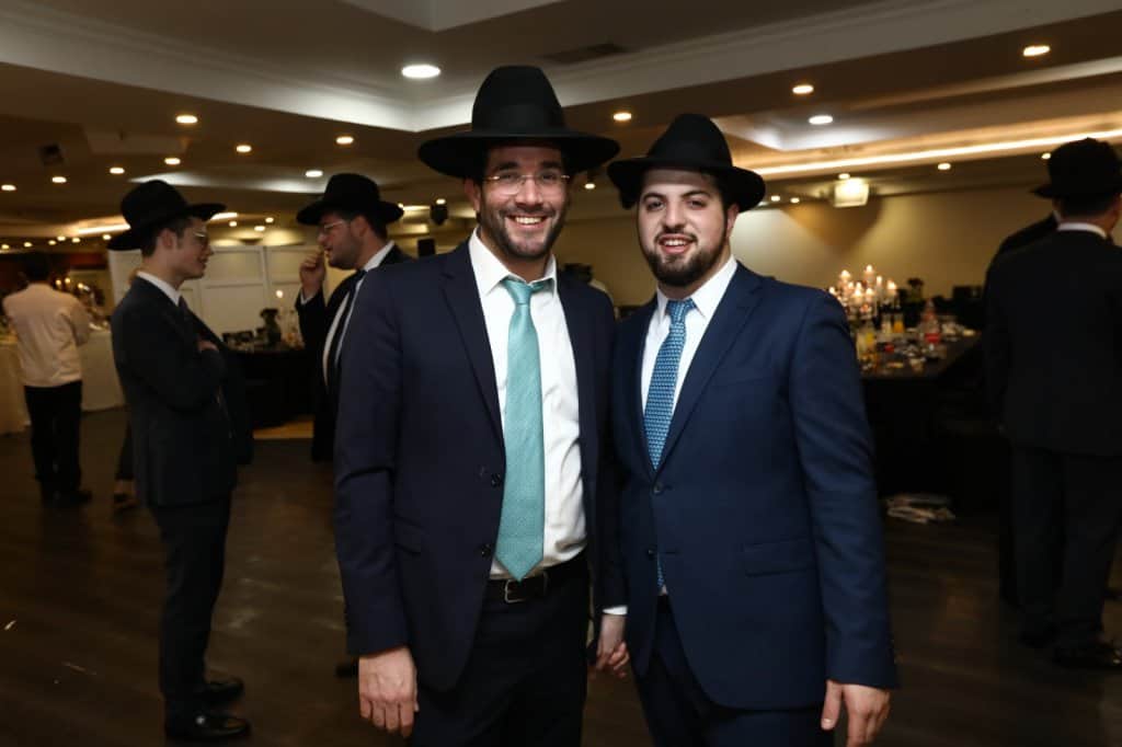 בראשות רבנים אדמורי"ם ואישי ציבור: הבראנז'ה חגגה אמש את האירוסין לאיש הפרסום יהושע רודניק • גלריה