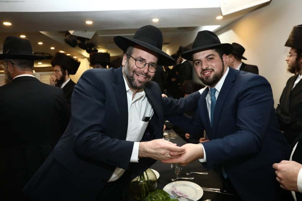 בראשות רבנים אדמורי"ם ואישי ציבור: הבראנז'ה חגגה אמש את האירוסין לאיש הפרסום יהושע רודניק • גלריה