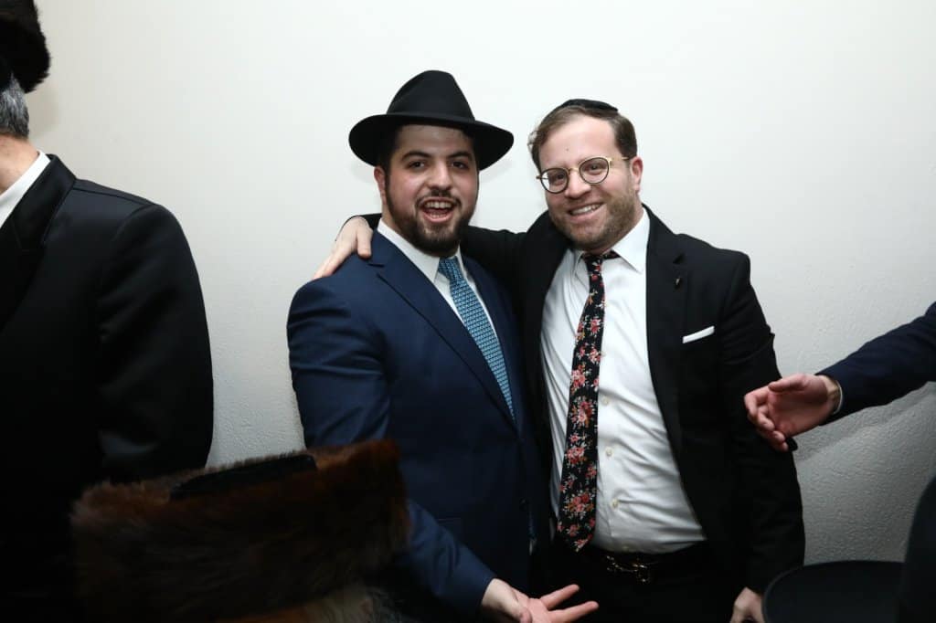 בראשות רבנים אדמורי"ם ואישי ציבור: הבראנז'ה חגגה אמש את האירוסין לאיש הפרסום יהושע רודניק • גלריה