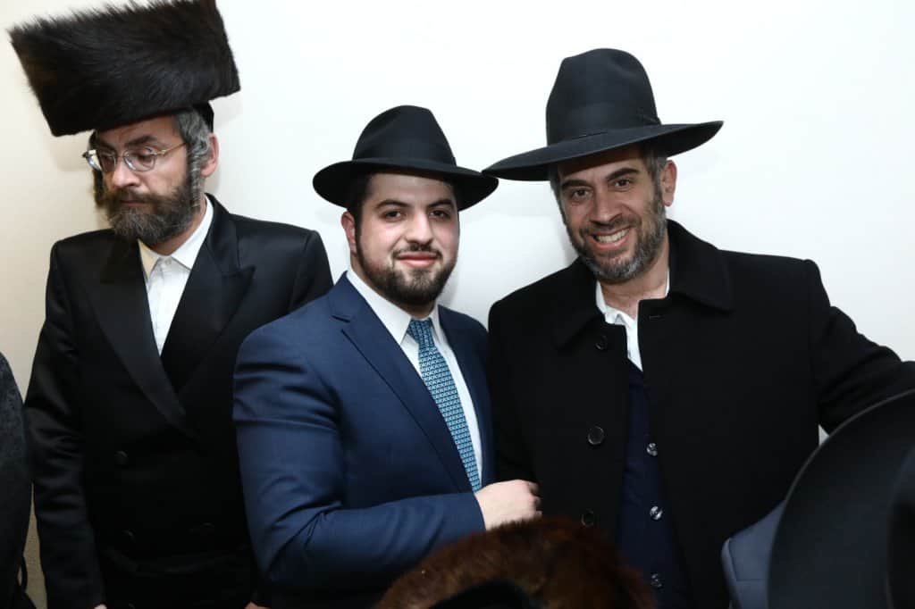 בראשות רבנים אדמורי"ם ואישי ציבור: הבראנז'ה חגגה אמש את האירוסין לאיש הפרסום יהושע רודניק • גלריה