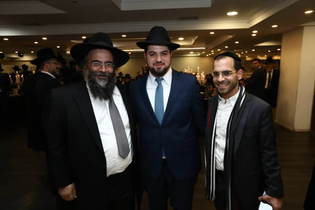 בראשות רבנים אדמורי"ם ואישי ציבור: הבראנז'ה חגגה אמש את האירוסין לאיש הפרסום יהושע רודניק • גלריה