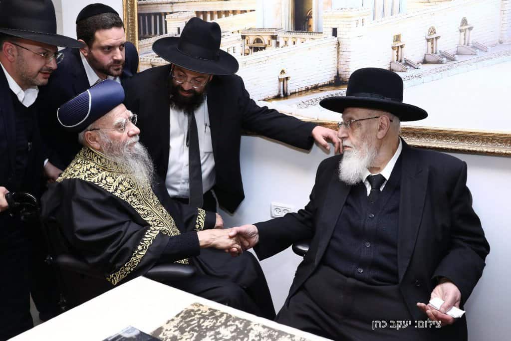 תנועת שס אבלה על פטירת אחד מזקני מנהיגיה • צפו: