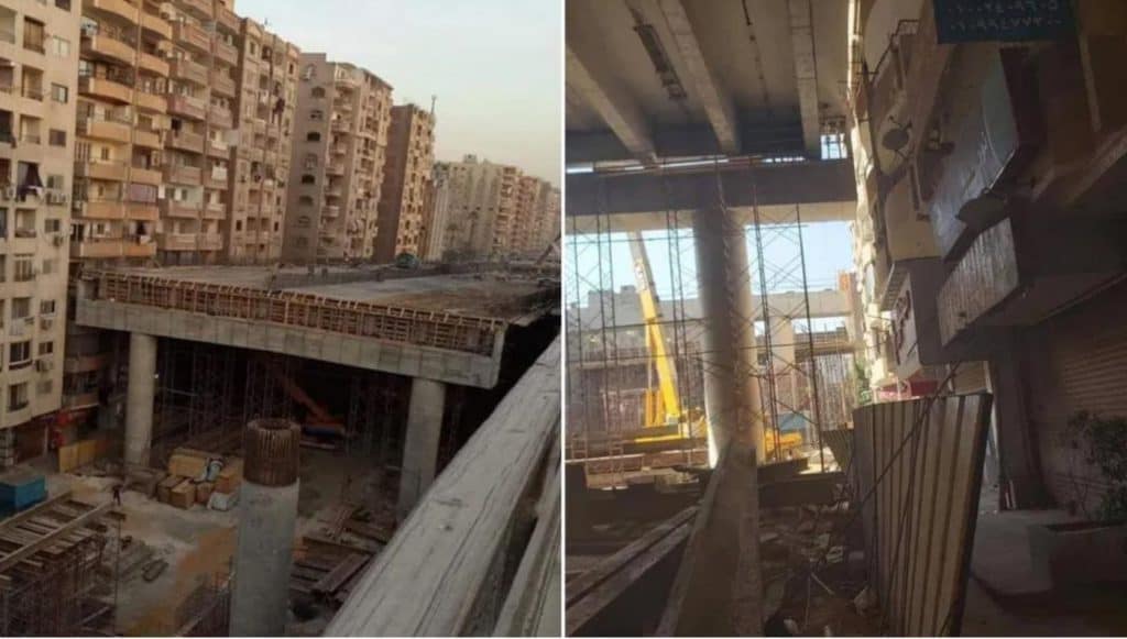 חלם במצרים: באמצע בניית הגשר גילו שהוא לא מוביל לשום מקום