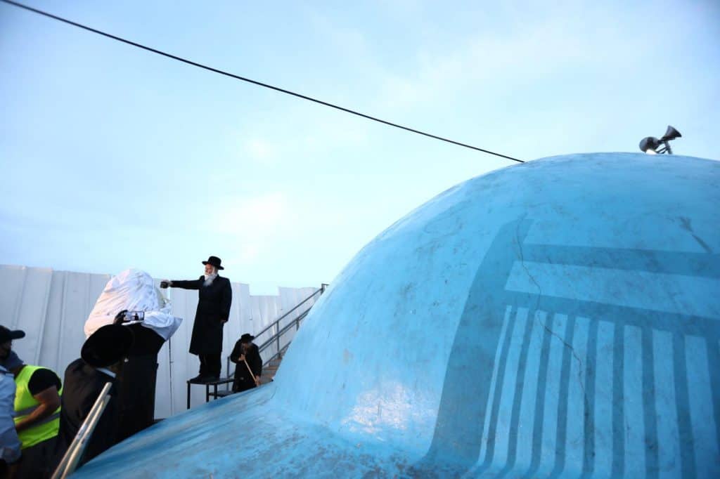 צפו בגלריה: מיטב הכליזמרים הרימו את מירון למרות הקורונה