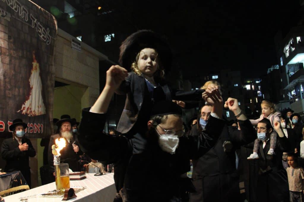 צפו בטיש ל"ג בעומר של הינוקא