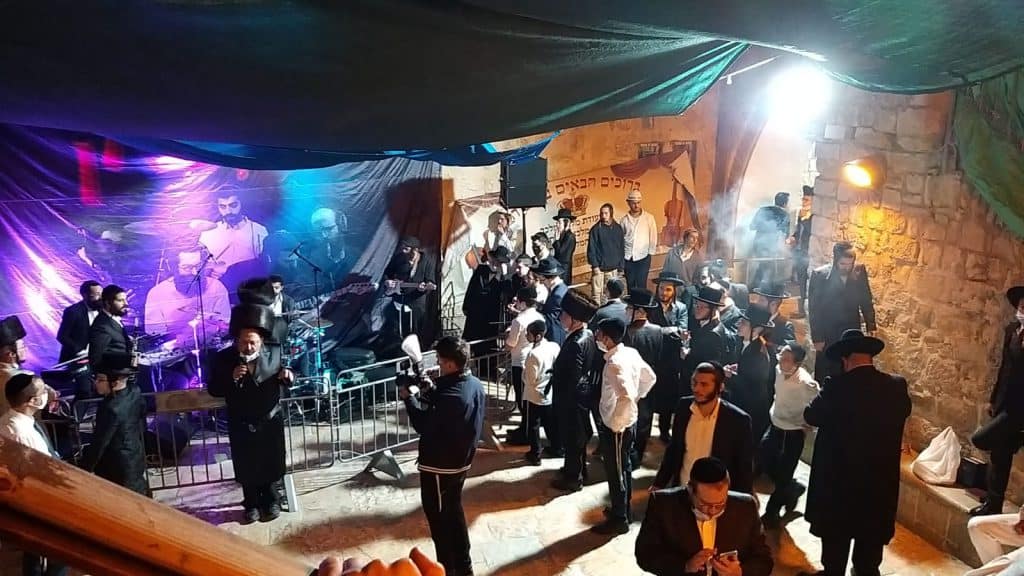 צפו בשידור חוזר: השמחה בקבר דוד המלך