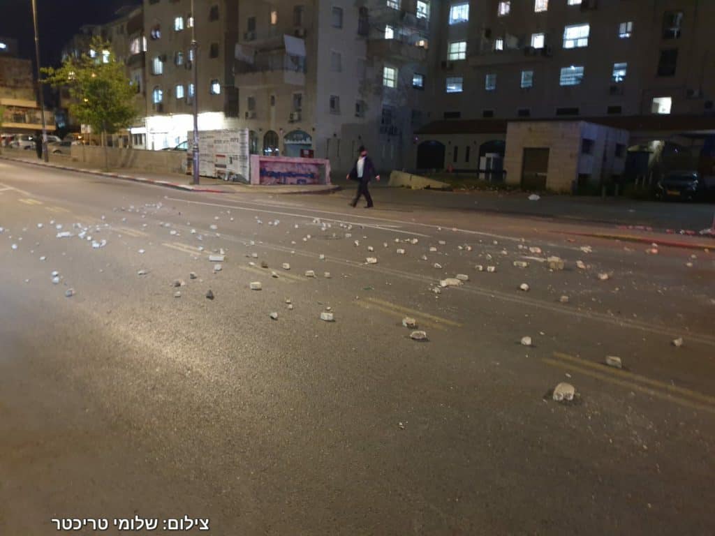 צפו: נערים חוללו פוגרום ברחובות ירושלים