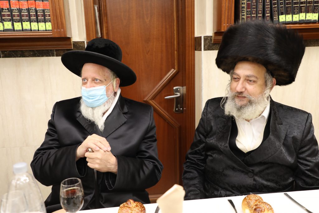 הבר מצווה לבן האדמו"ר מרימנוב ונכד האדמו"ר מקאמרנא