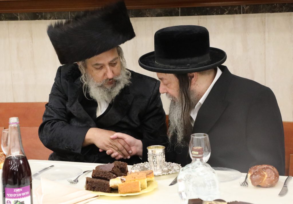 הבר מצווה לבן האדמו"ר מרימנוב ונכד האדמו"ר מקאמרנא