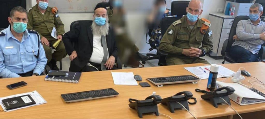 מפקד פקע"ר בסיור בבני ברק: "פיקוד העורף לצידכם"