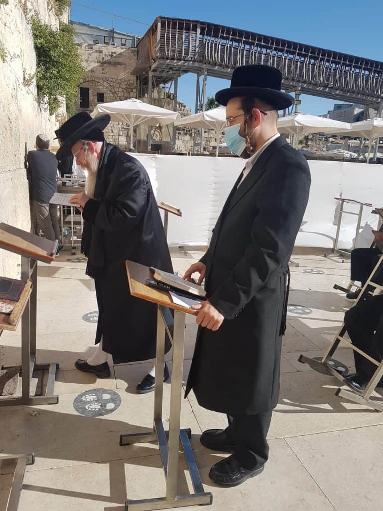 יש לה תשלומין כל שבעה: האדמו"ר מקרעטשניף קרית גת בביקור בכותל