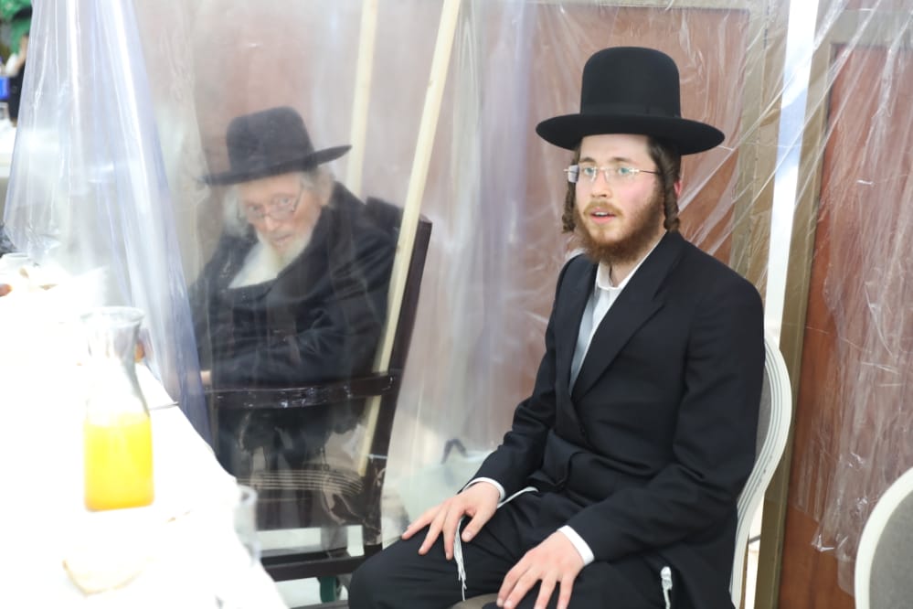 תיעוד: נינת הגאון רבי יודל בויאר התחתנה בחתונה מצומצמת