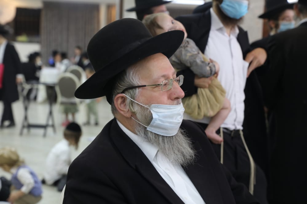 תיעוד: נינת הגאון רבי יודל בויאר התחתנה בחתונה מצומצמת