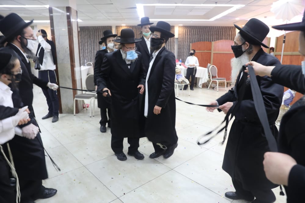 תיעוד: נינת הגאון רבי יודל בויאר התחתנה בחתונה מצומצמת