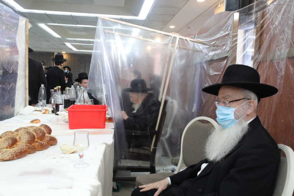 תיעוד: נינת הגאון רבי יודל בויאר התחתנה בחתונה מצומצמת