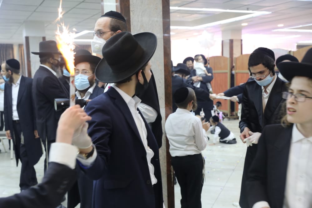 תיעוד: נינת הגאון רבי יודל בויאר התחתנה בחתונה מצומצמת