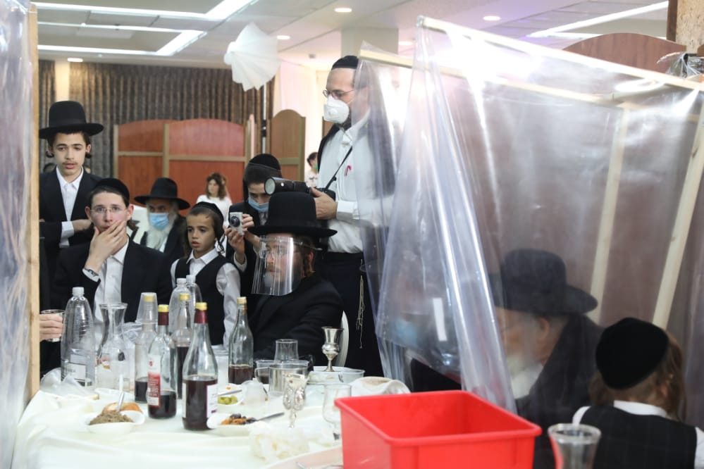 תיעוד: נינת הגאון רבי יודל בויאר התחתנה בחתונה מצומצמת