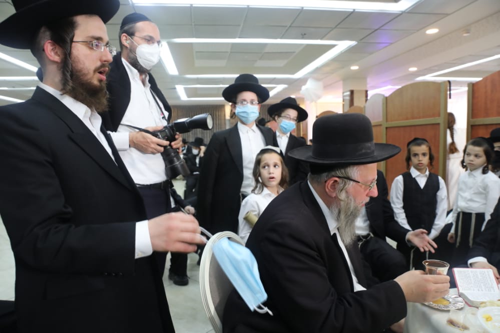 תיעוד: נינת הגאון רבי יודל בויאר התחתנה בחתונה מצומצמת