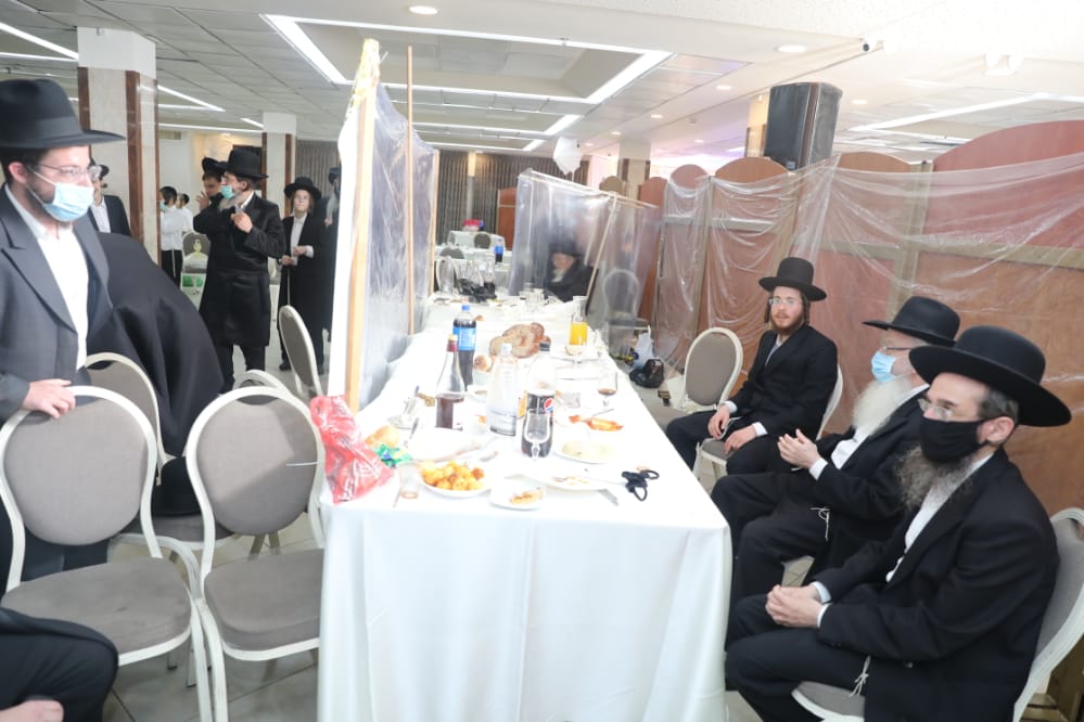 תיעוד: נינת הגאון רבי יודל בויאר התחתנה בחתונה מצומצמת