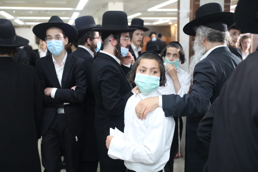 תיעוד: נינת הגאון רבי יודל בויאר התחתנה בחתונה מצומצמת