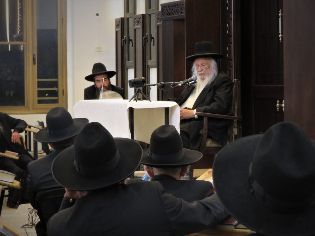 בחורי 'אור אלחנן' זכו לשיחה מהגרב"ד פוברסקי