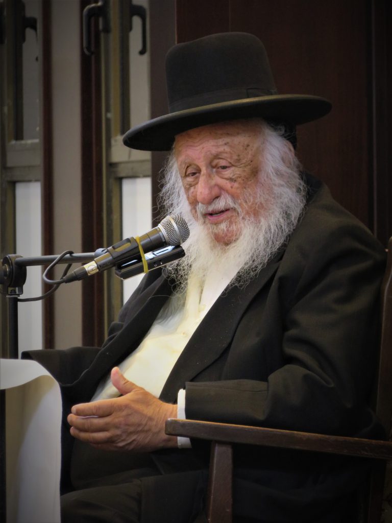 בחורי 'אור אלחנן' זכו לשיחה מהגרב"ד פוברסקי