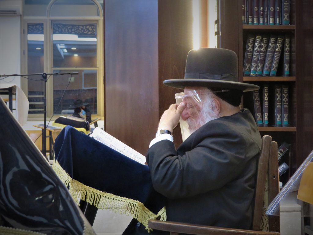 בחורי 'אור אלחנן' זכו לשיחה מהגרב"ד פוברסקי