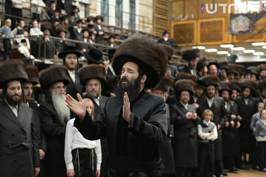 תיעוד ענק: חתונת נכדת האדמו"ר מסאטמר