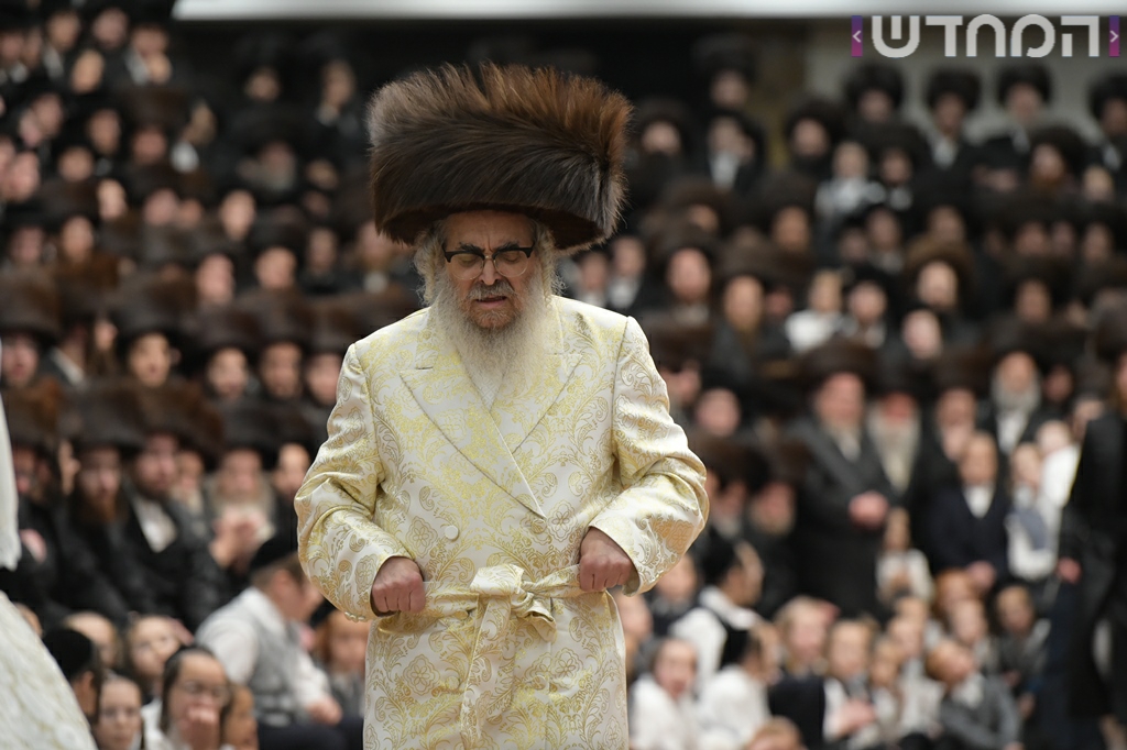 תיעוד ענק: חתונת נכדת האדמו"ר מסאטמר