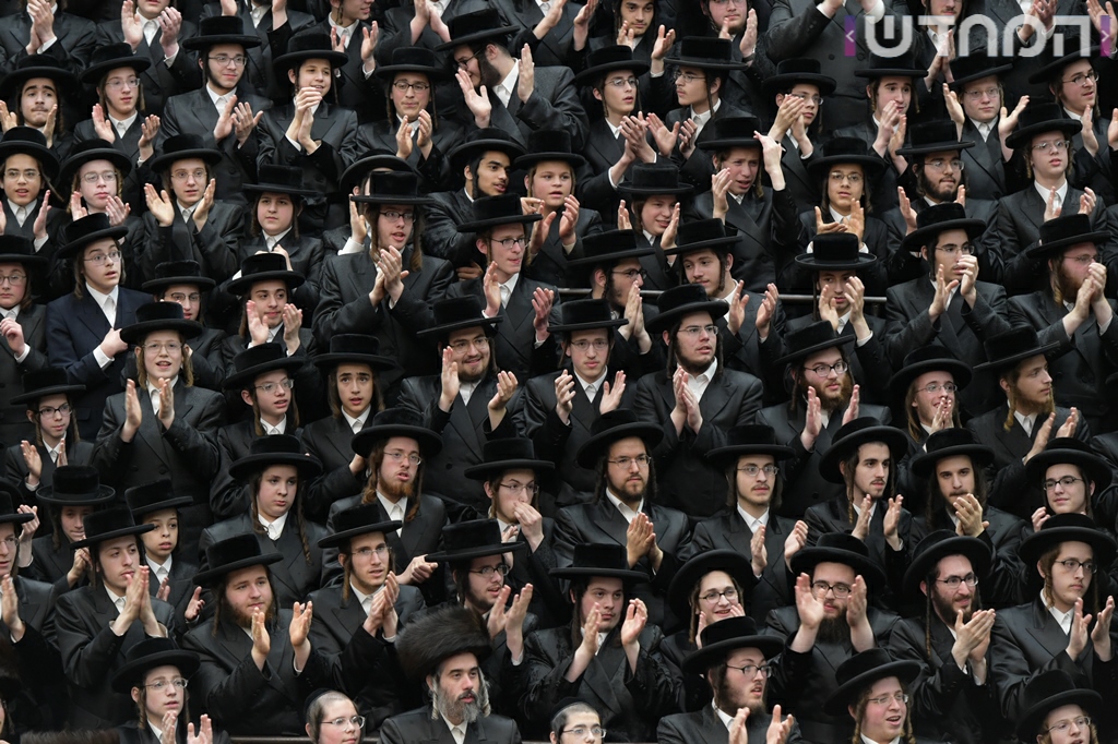 תיעוד ענק: חתונת נכדת האדמו"ר מסאטמר