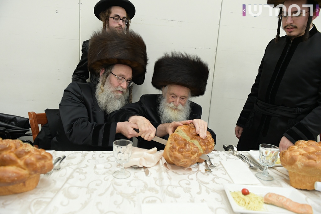 תיעוד ענק: חתונת נכדת האדמו"ר מסאטמר