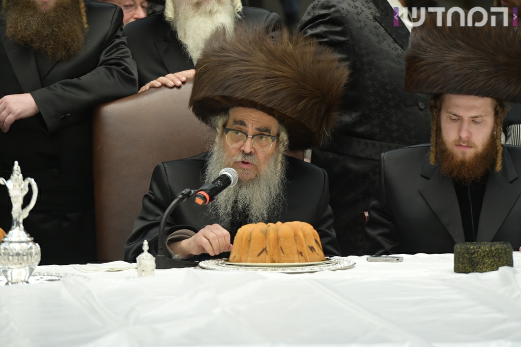 תיעוד ענק: חתונת נכדת האדמו"ר מסאטמר