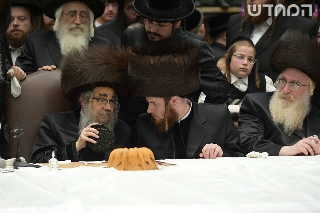 תיעוד ענק: חתונת נכדת האדמו"ר מסאטמר