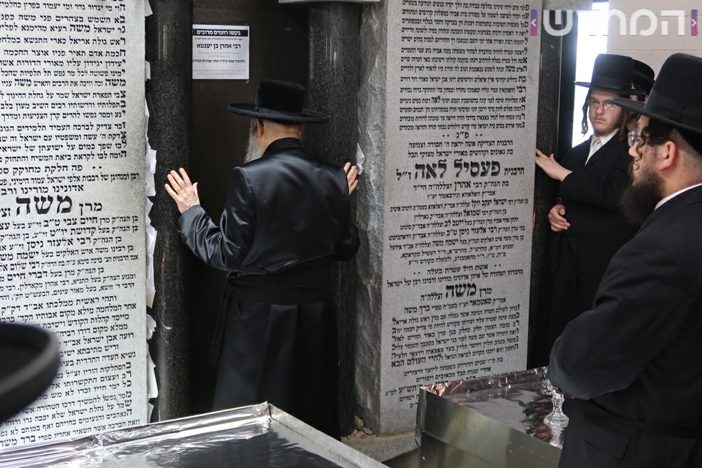 תיעוד ענק: חתונת נכדת האדמו"ר מסאטמר