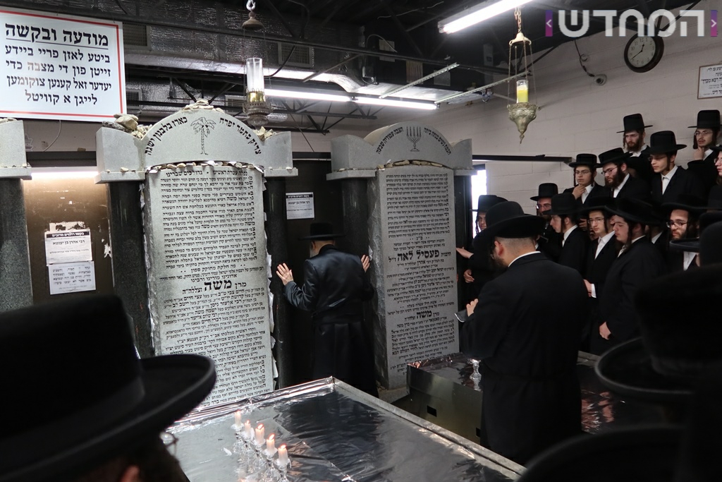 תיעוד ענק: חתונת נכדת האדמו"ר מסאטמר