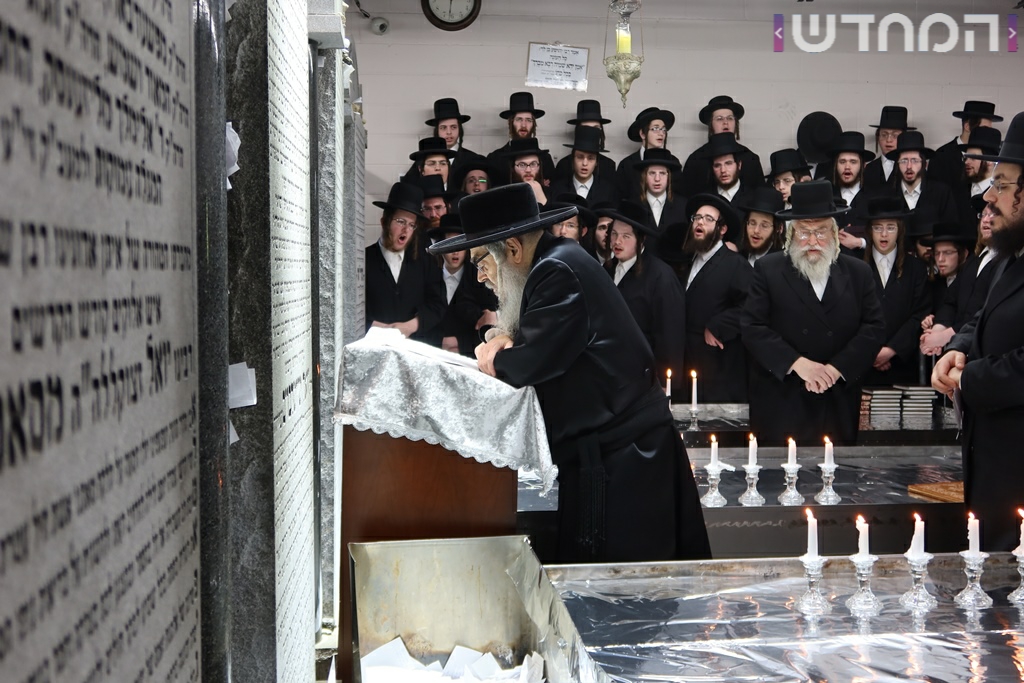 תיעוד ענק: חתונת נכדת האדמו"ר מסאטמר