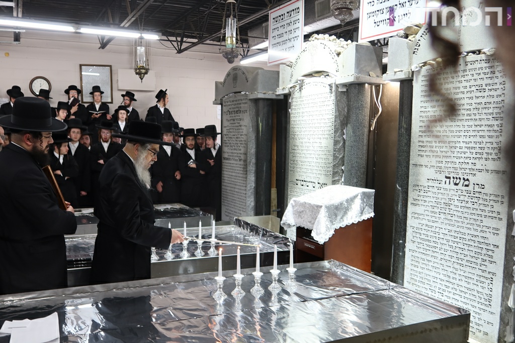 תיעוד ענק: חתונת נכדת האדמו"ר מסאטמר