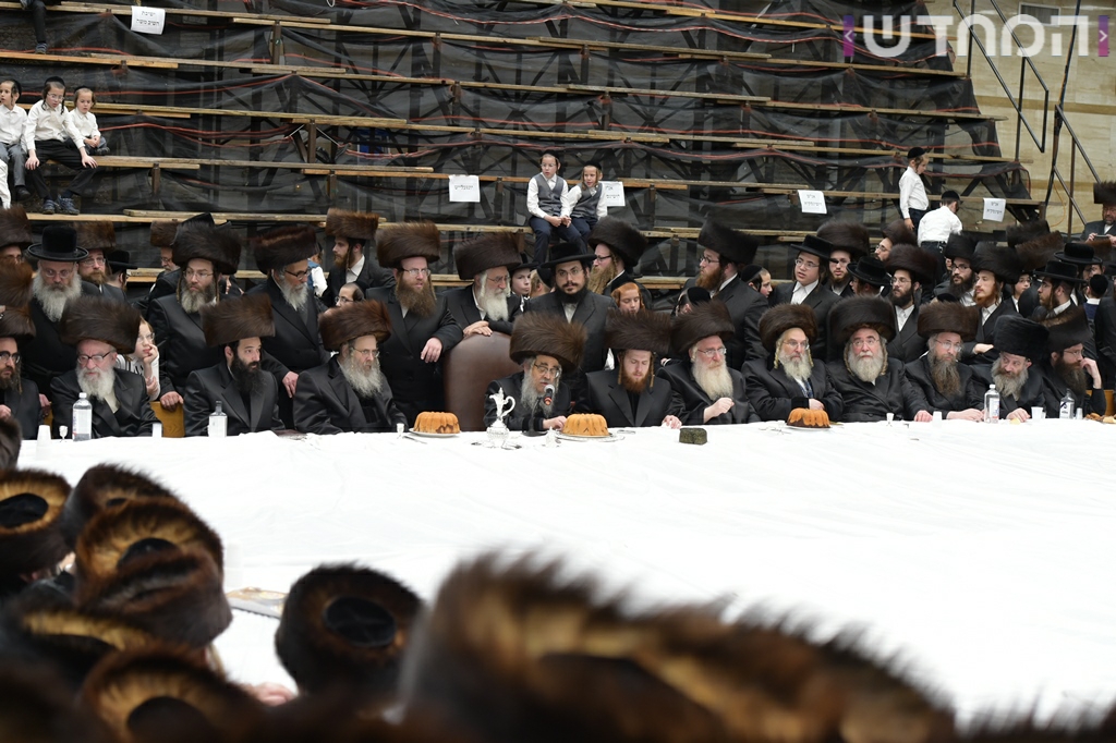 תיעוד ענק: חתונת נכדת האדמו"ר מסאטמר