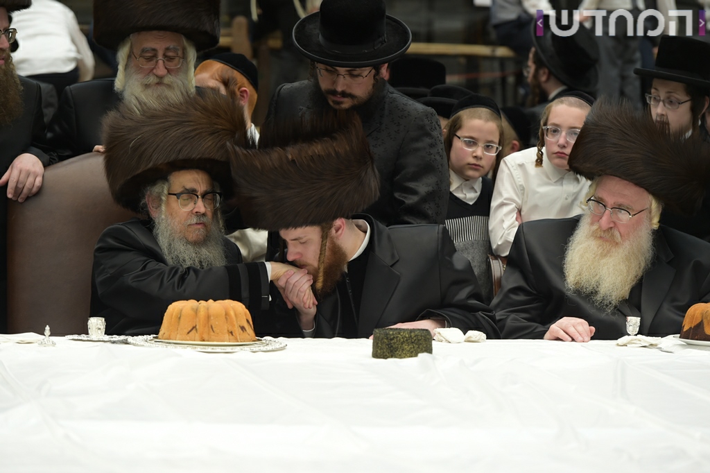 תיעוד ענק: חתונת נכדת האדמו"ר מסאטמר