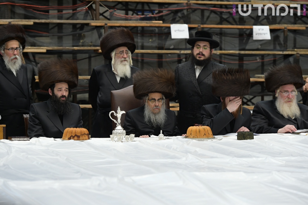 תיעוד ענק: חתונת נכדת האדמו"ר מסאטמר