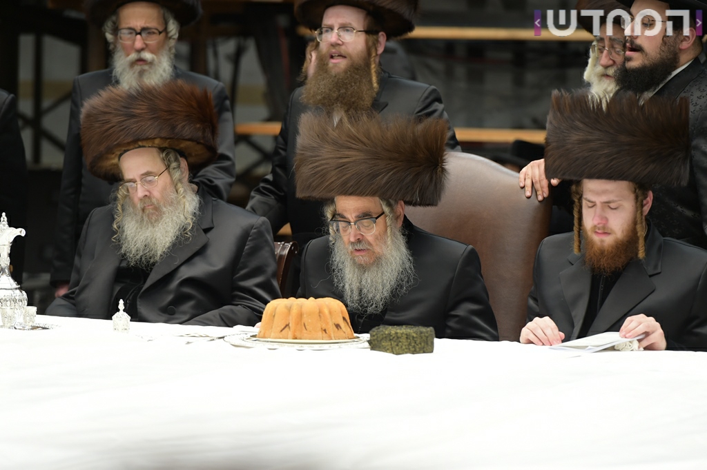 תיעוד ענק: חתונת נכדת האדמו"ר מסאטמר