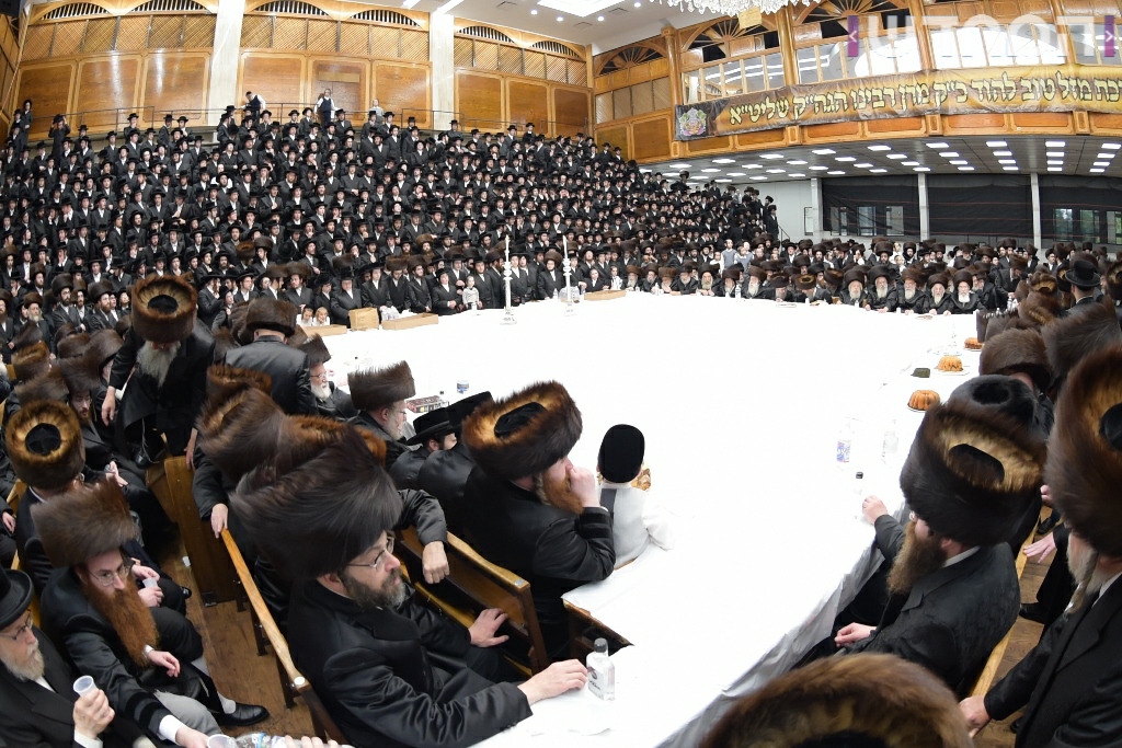 תיעוד ענק: חתונת נכדת האדמו"ר מסאטמר