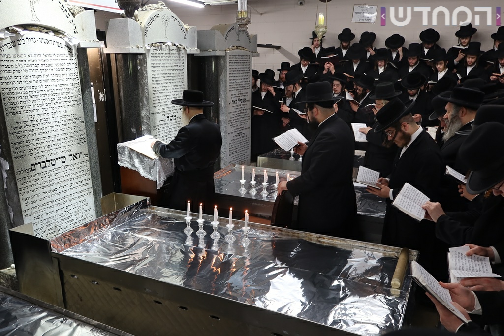 תיעוד ענק: חתונת נכדת האדמו"ר מסאטמר