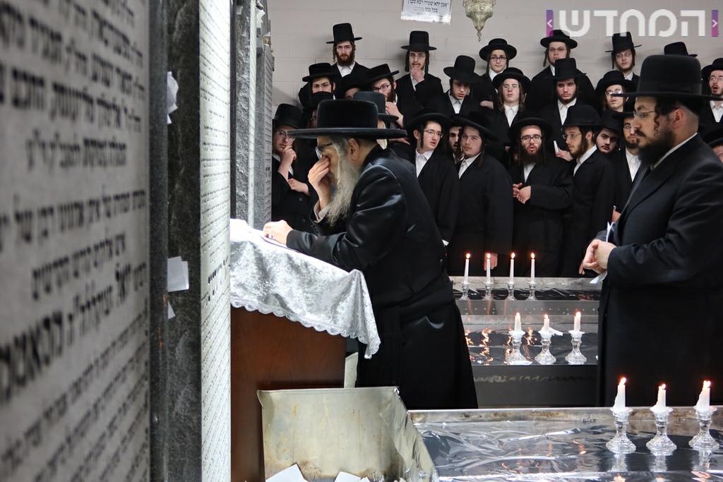 תיעוד ענק: חתונת נכדת האדמו"ר מסאטמר