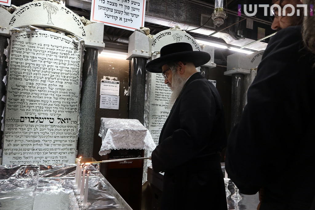 תיעוד ענק: חתונת נכדת האדמו"ר מסאטמר