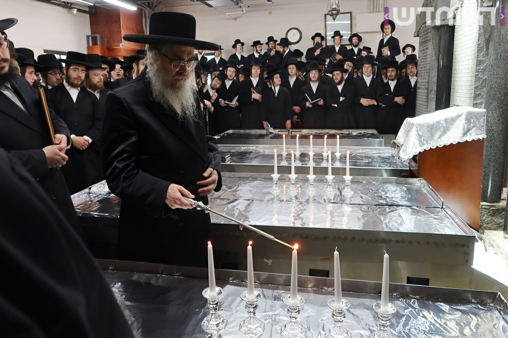 תיעוד ענק: חתונת נכדת האדמו"ר מסאטמר