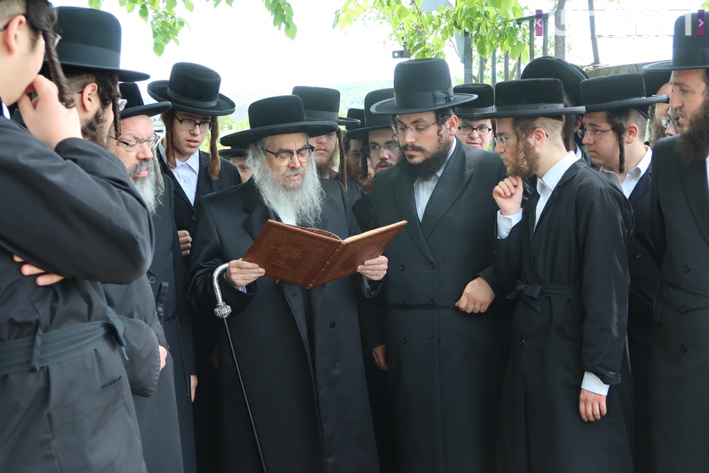 תיעוד ענק: חתונת נכדת האדמו"ר מסאטמר