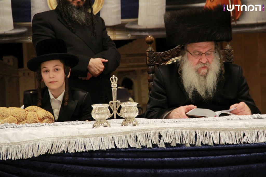 הבר מצוה לנכד האדמו"ר מנדבורנה